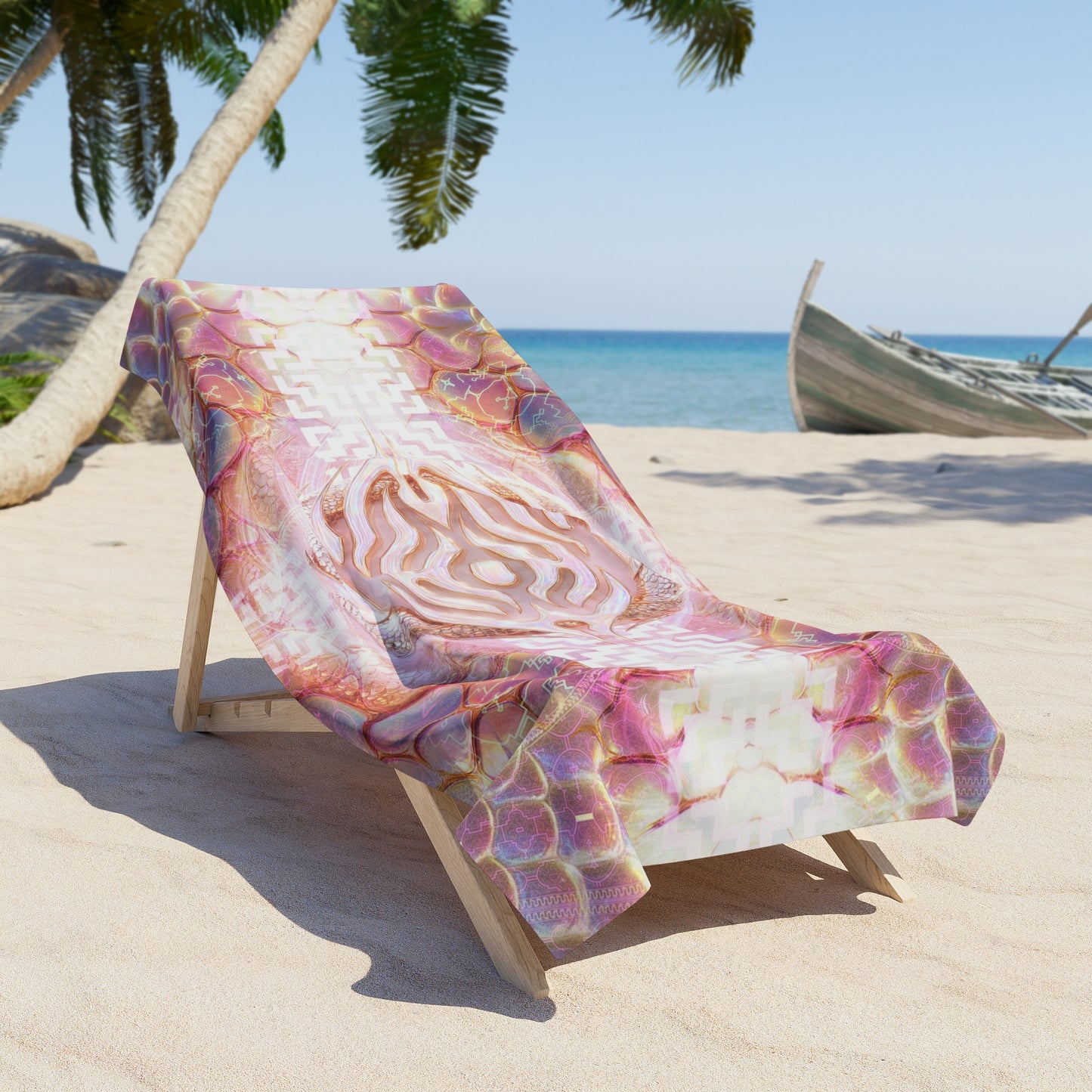 Rainbow Serpent // Akasha // Beach Towel