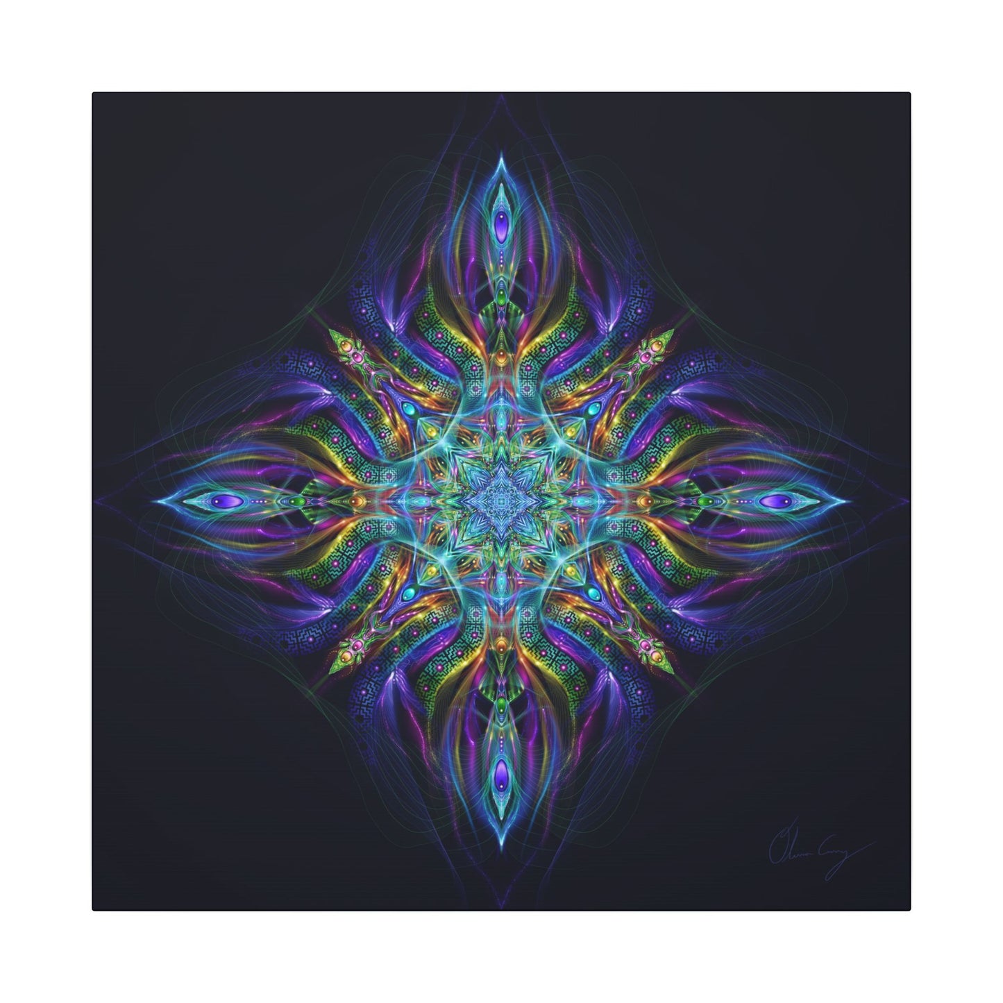Medicine Vajra // Canvas Print