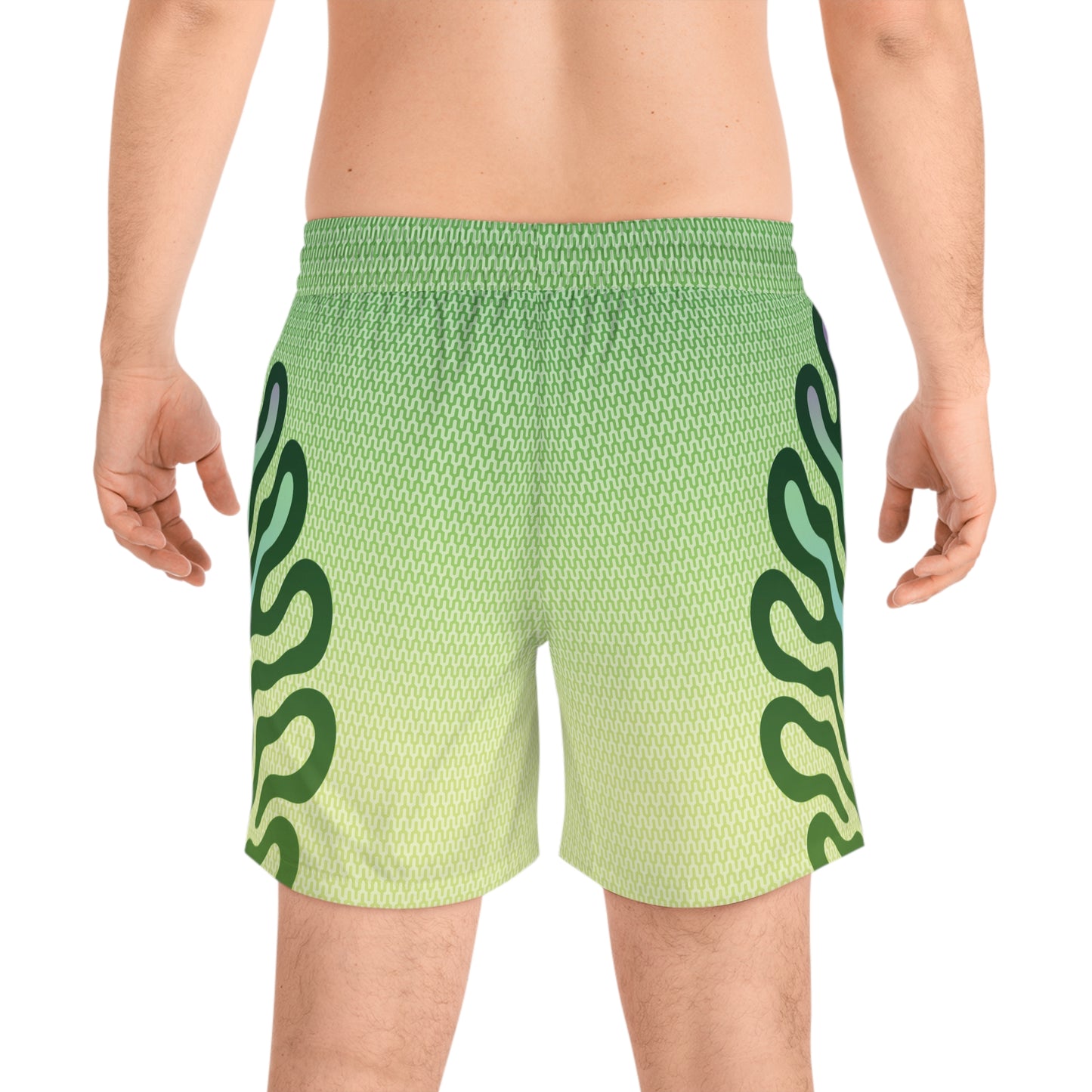 Leaf Memory // Men's Mid-Length Swim Shorts