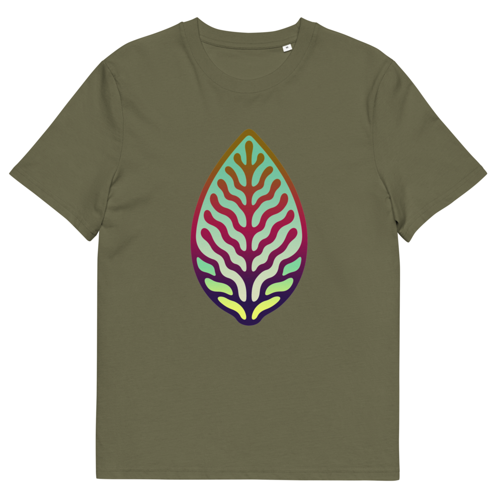 Leaf Glyph 1.0 // Unisex Organic Cotton T-Shirt