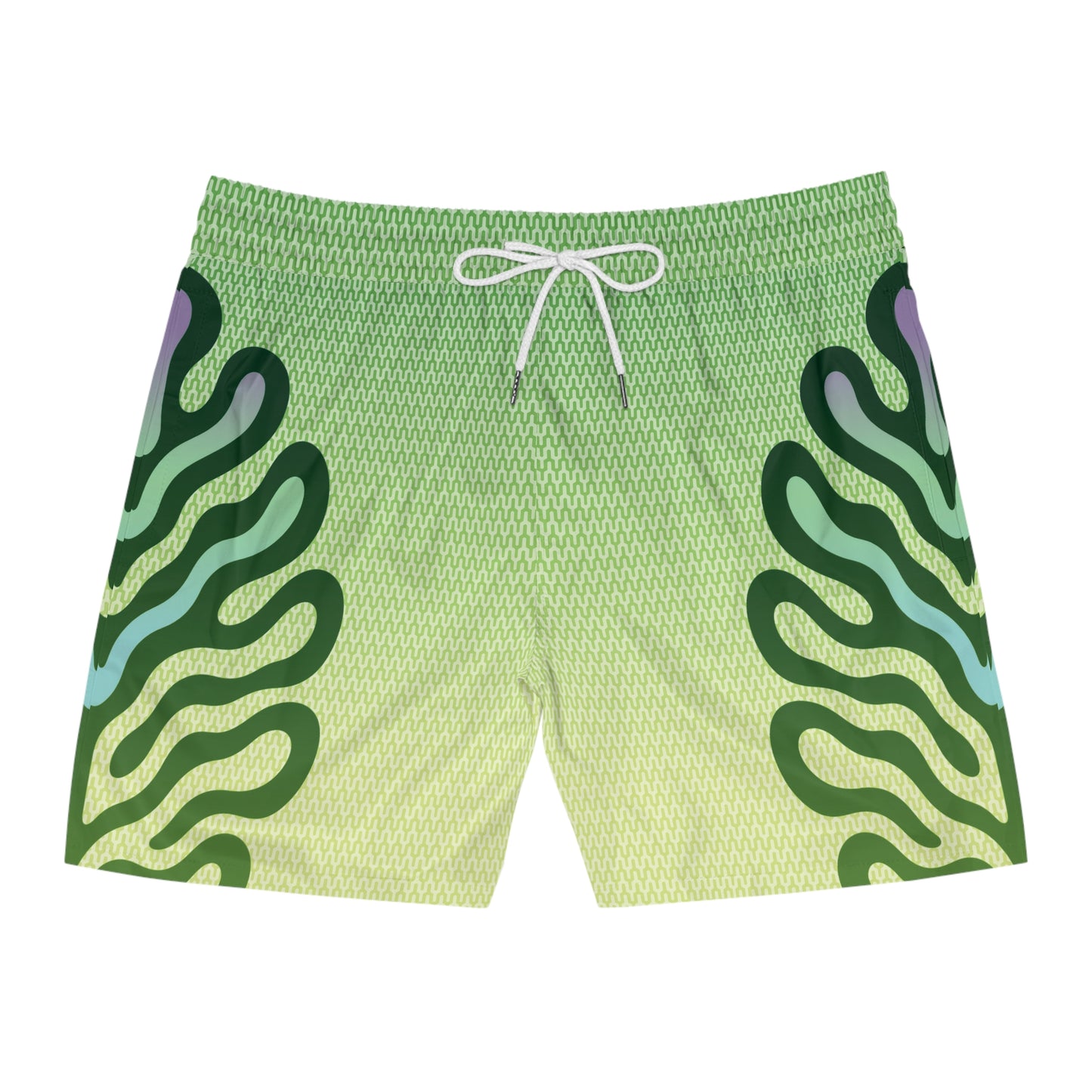Leaf Memory // Men's Mid-Length Swim Shorts