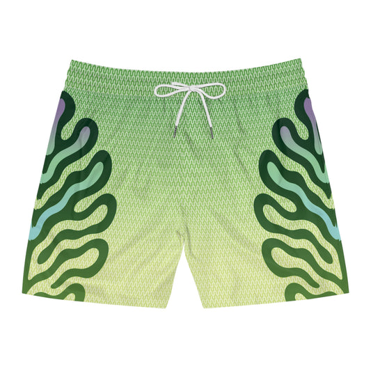Oak Glyph // Men's Mid-Length Swim Shorts