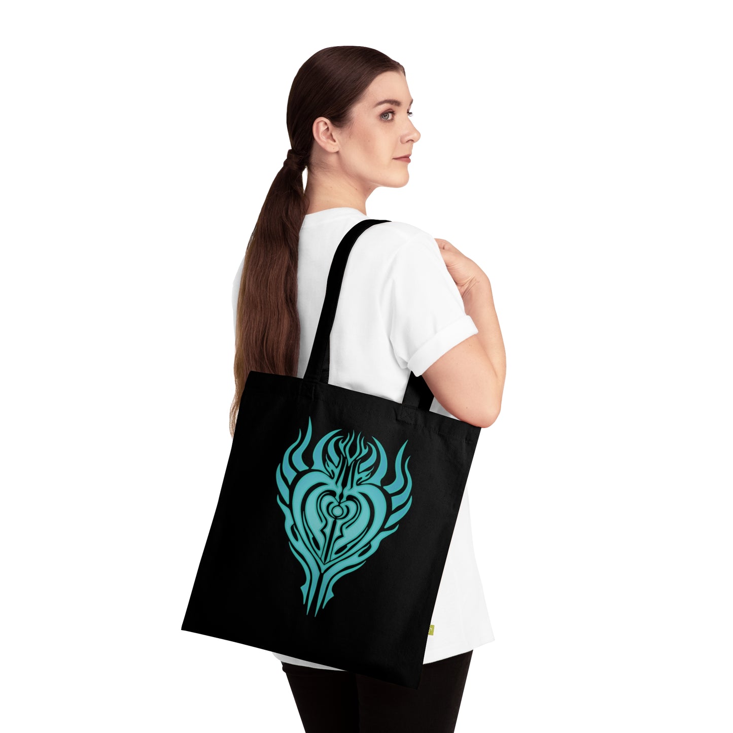 TEAL // Jarina // Organic Cotton Tote