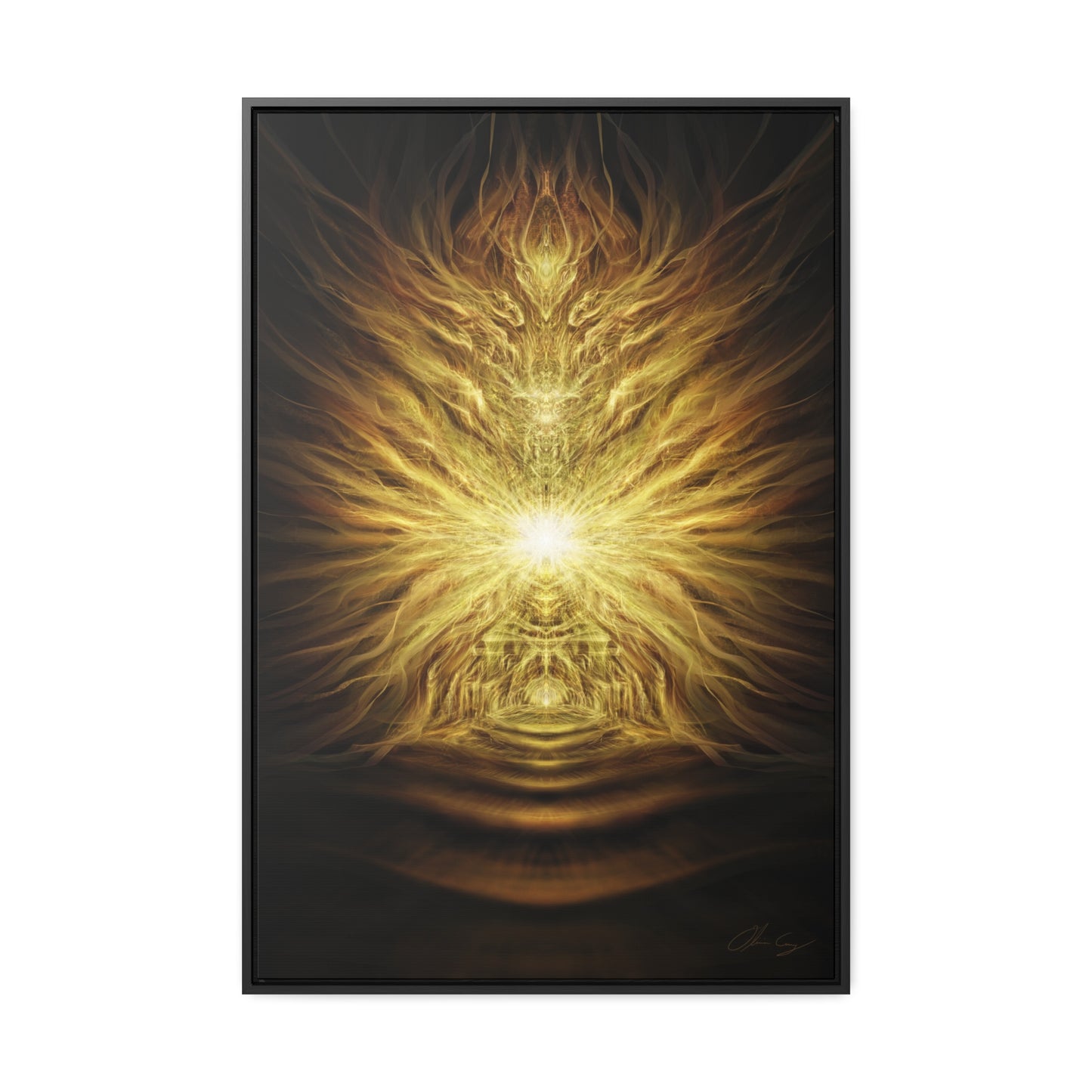 Temple of the Sun // Canvas Print