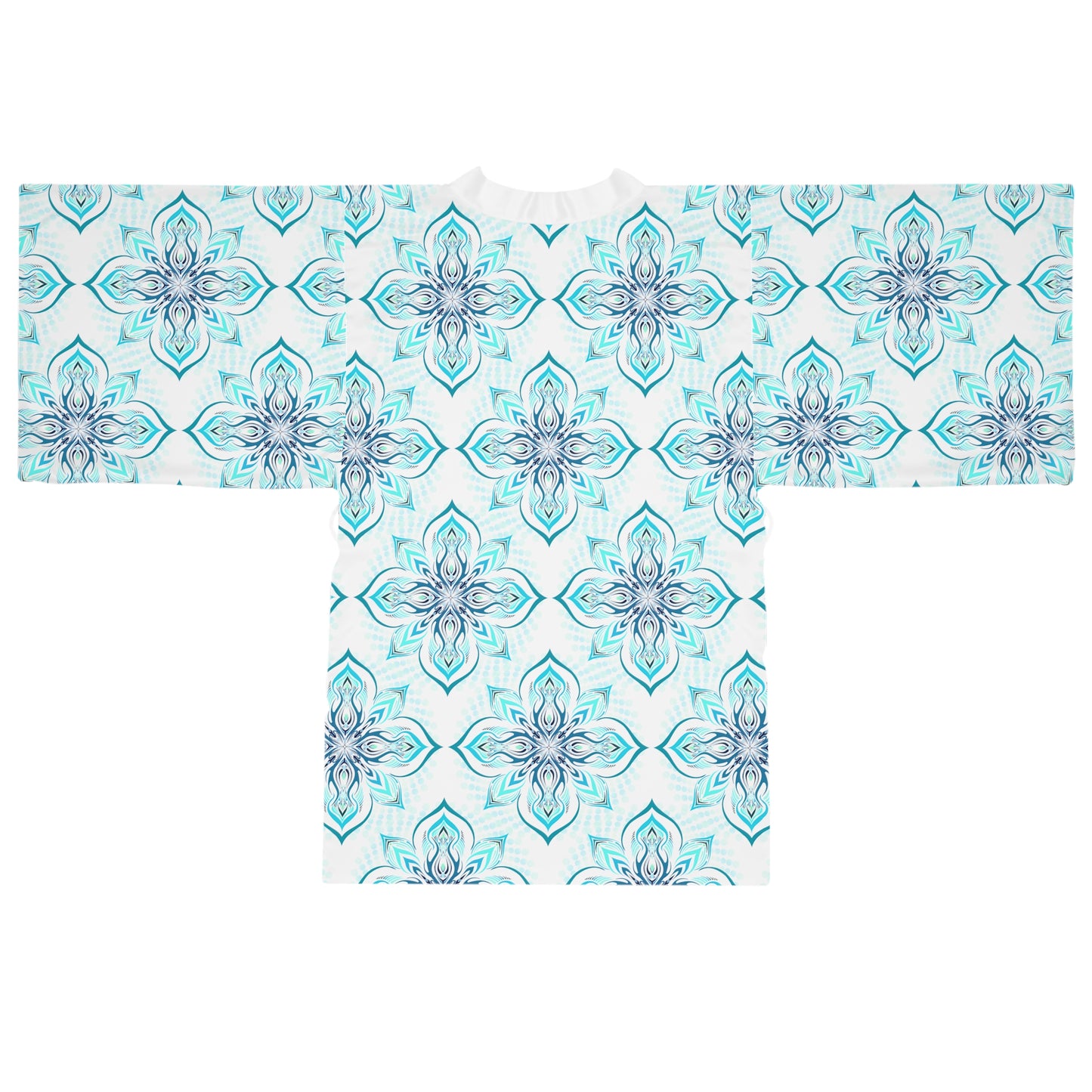 CYAN // Dream Wisely // Tigerflower Tile // Kimono Robe