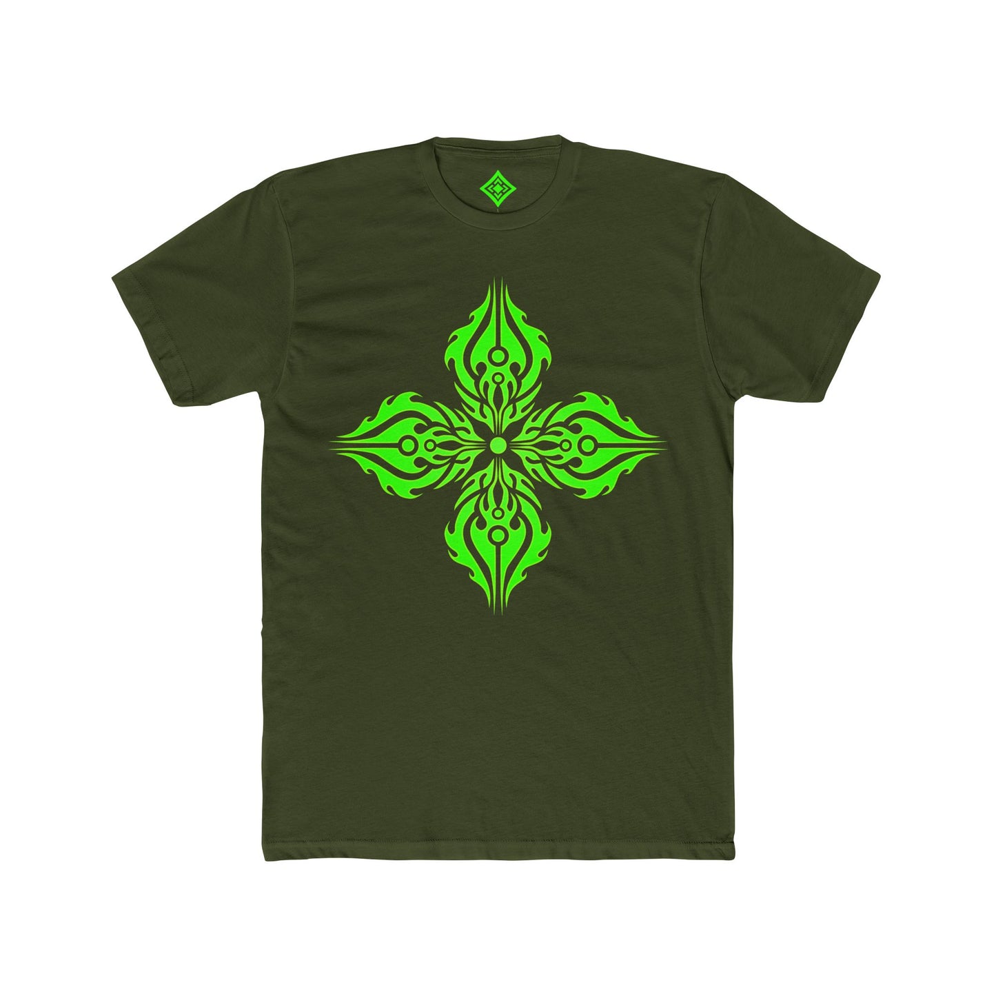 LIME GREEN // Mu Vajra  // T-Shirt