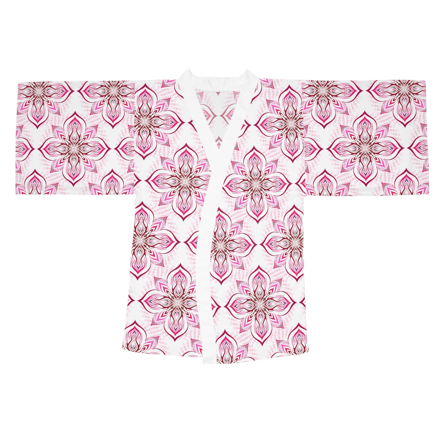 PINK // Dream Wisely // Tigerflower Tile // Kimono Robe