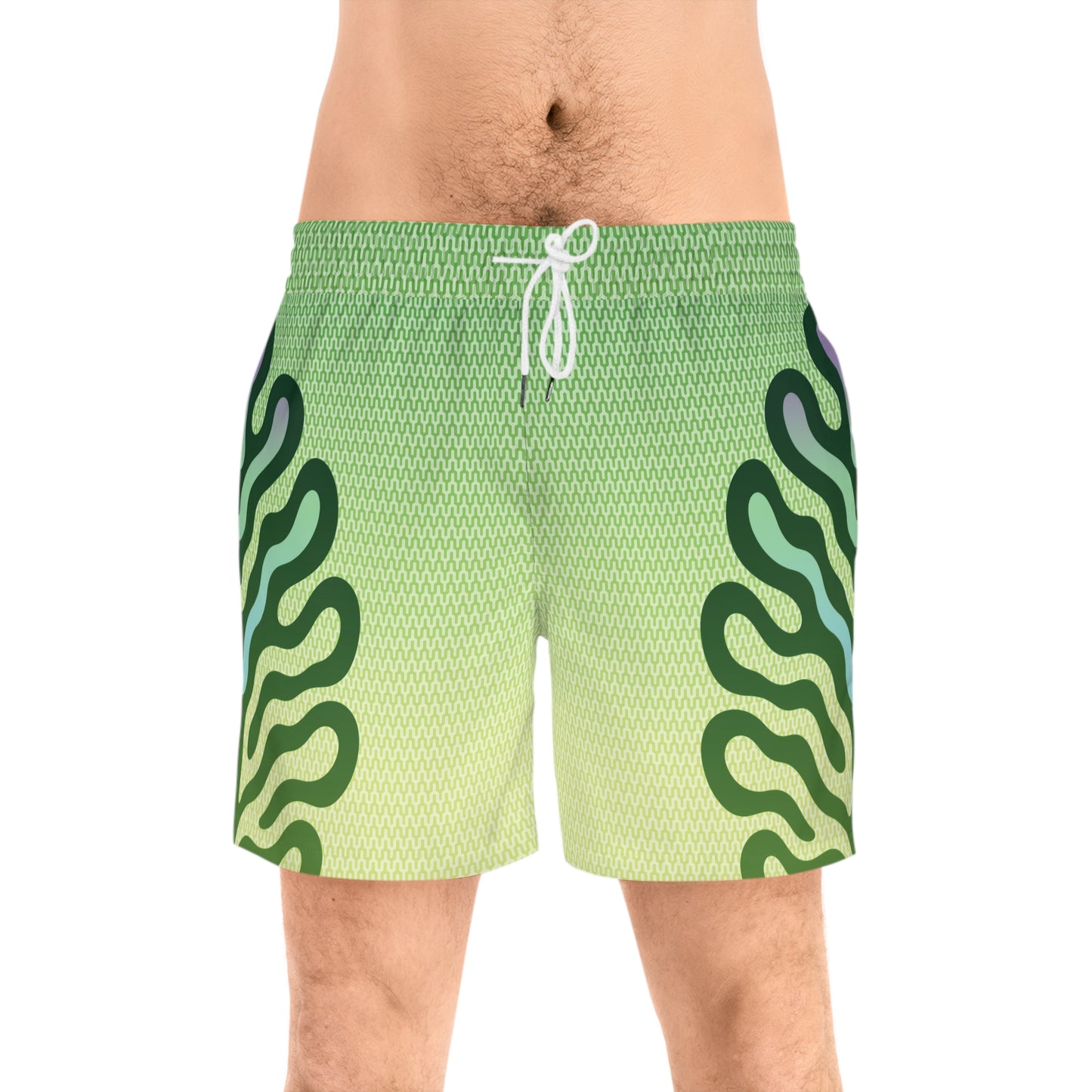 Leaf Memory // Men's Mid-Length Swim Shorts