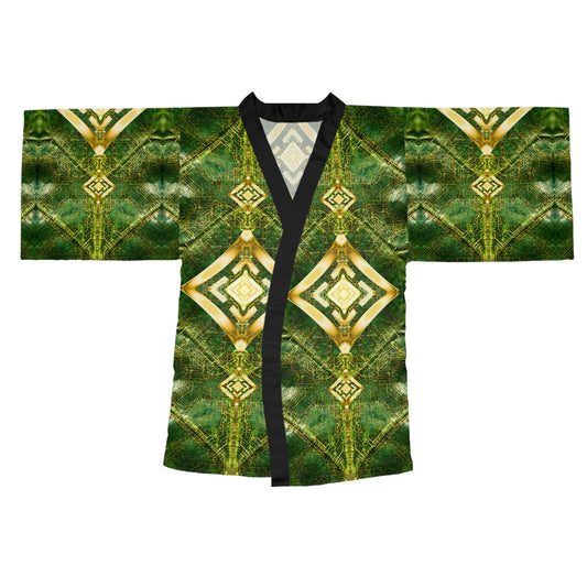Verdant Resonance // Kimono Robe