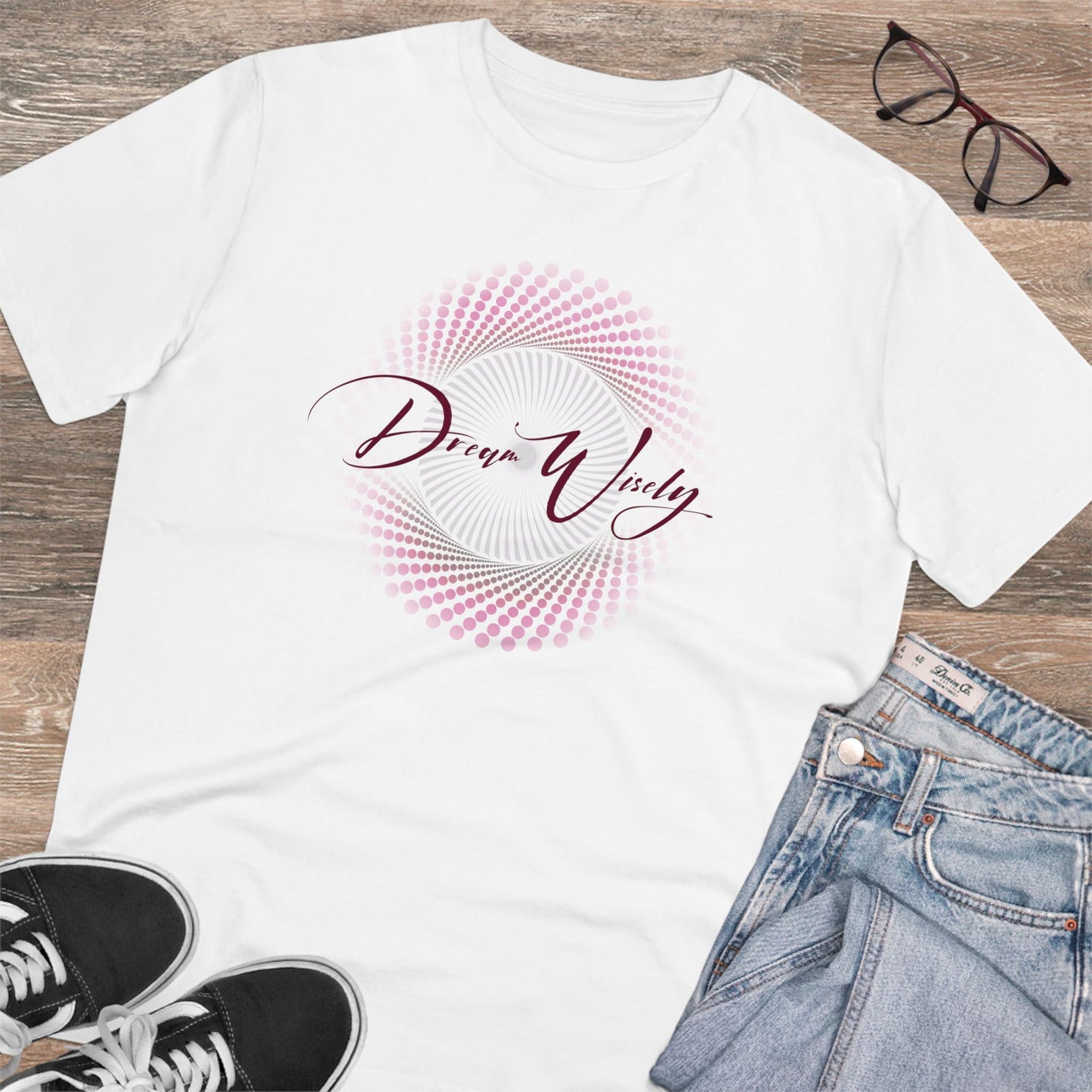 PINK // Dream Wisely // (Organic) T-shirt