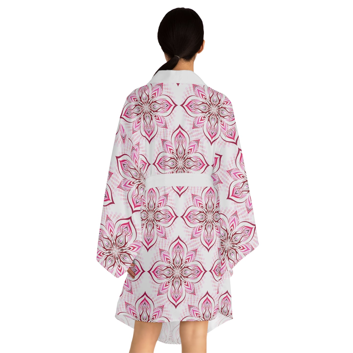 PINK // Dream Wisely // Tigerflower Tile // Kimono Robe