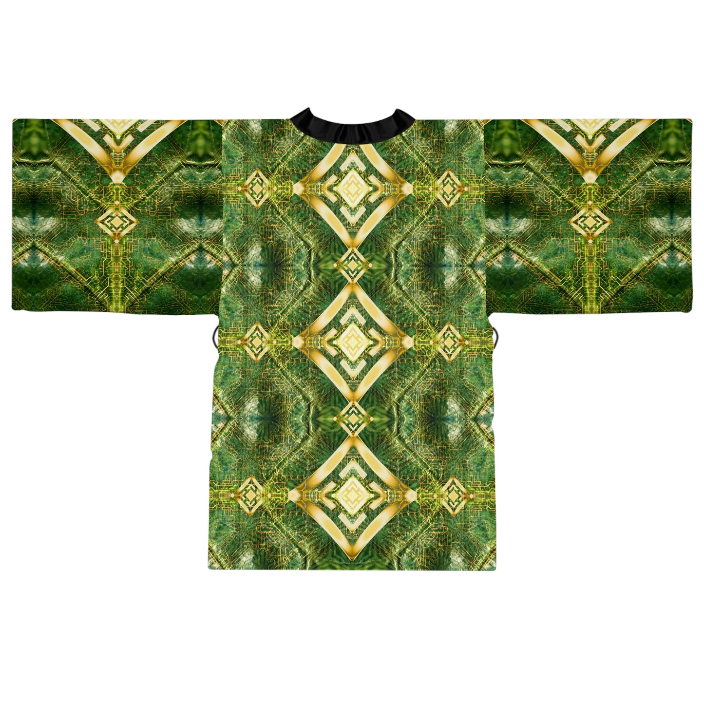 Verdant Resonance // Kimono Robe