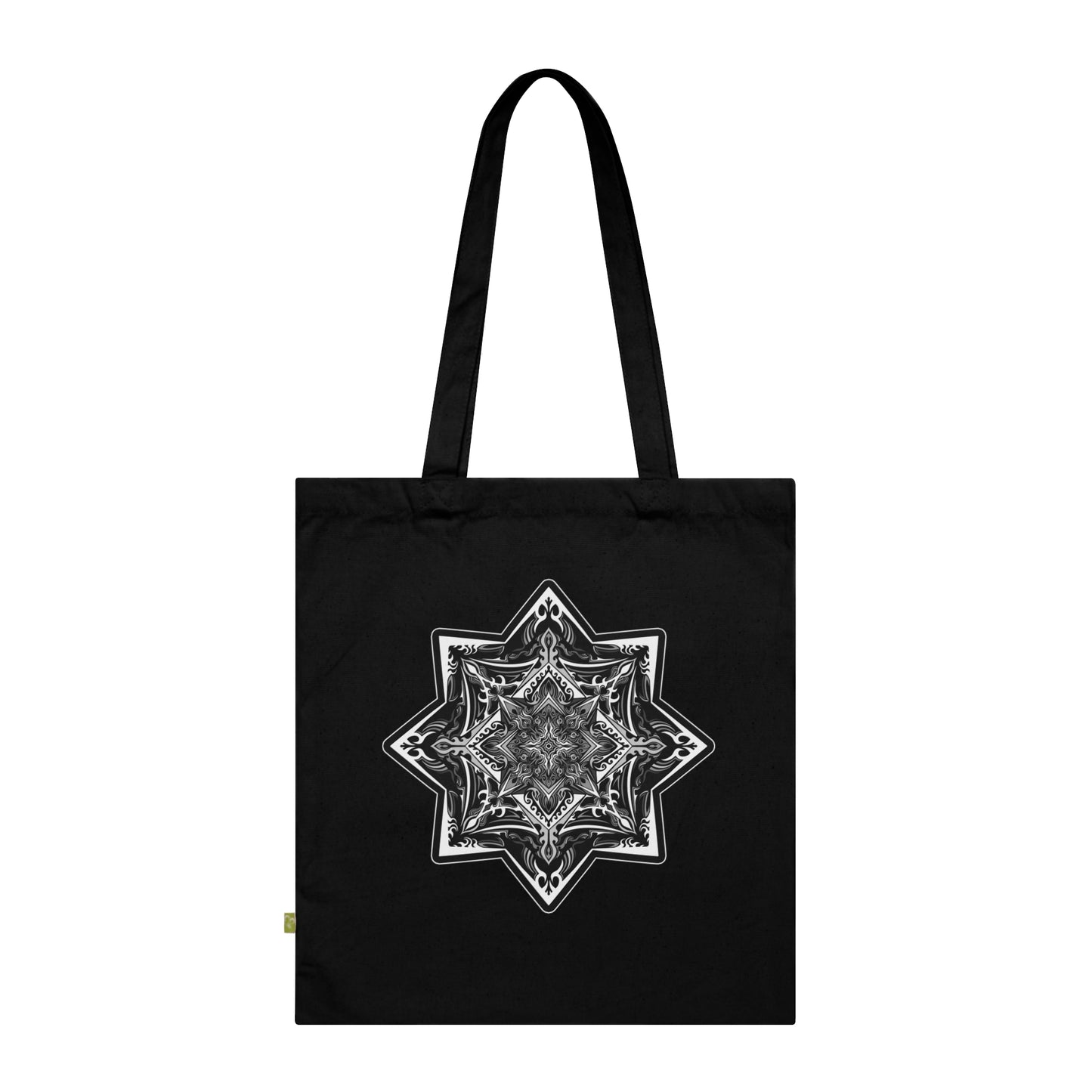 Tiger Star // Monotone // Organic Cotton Tote Bag