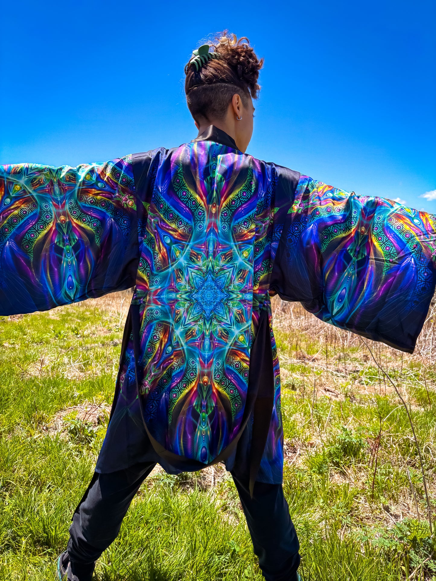 Medicine Vajra // Kimono Robe