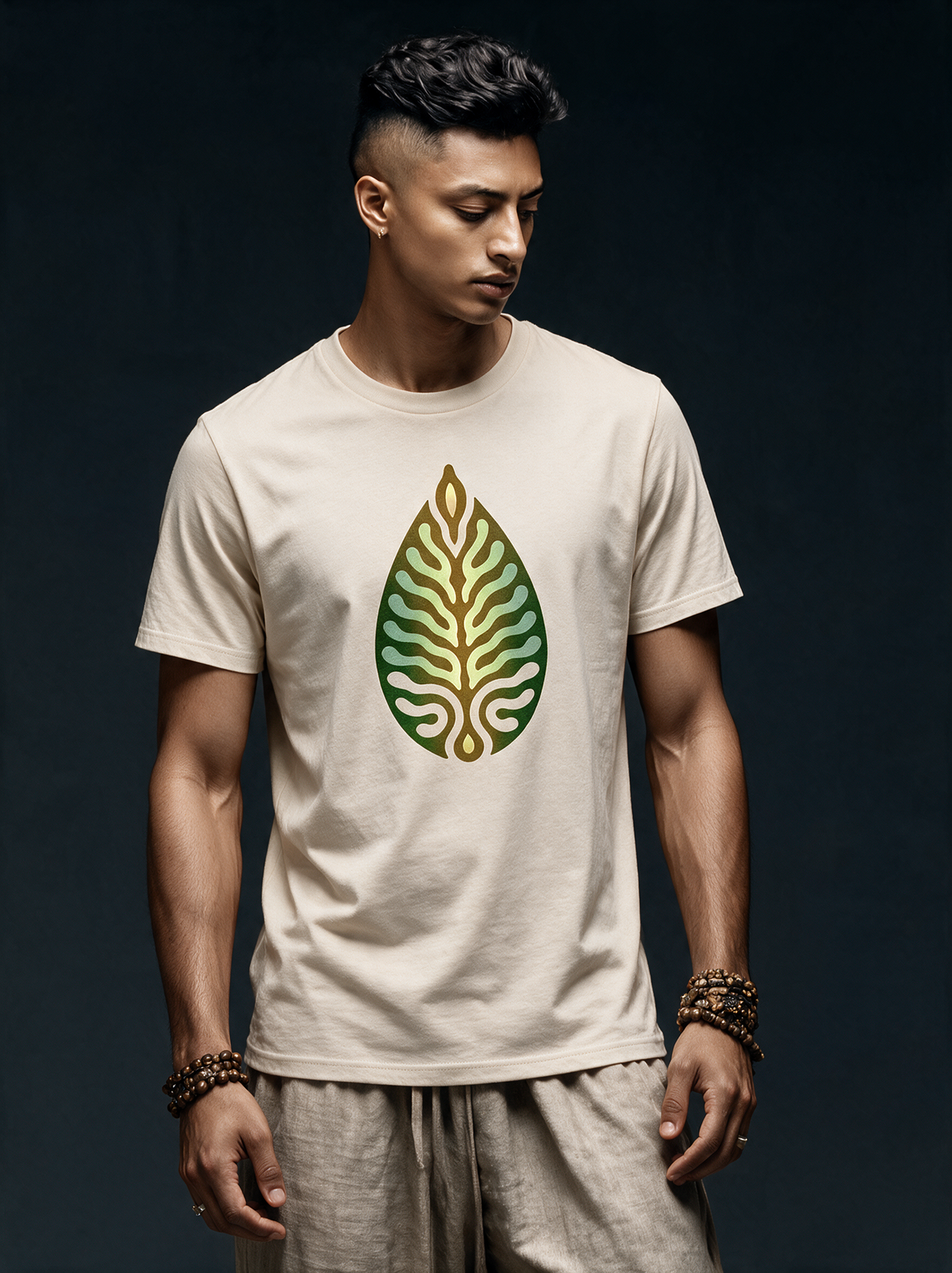 Chacruna Leaf // Unisex Organic Cotton T-Shirt