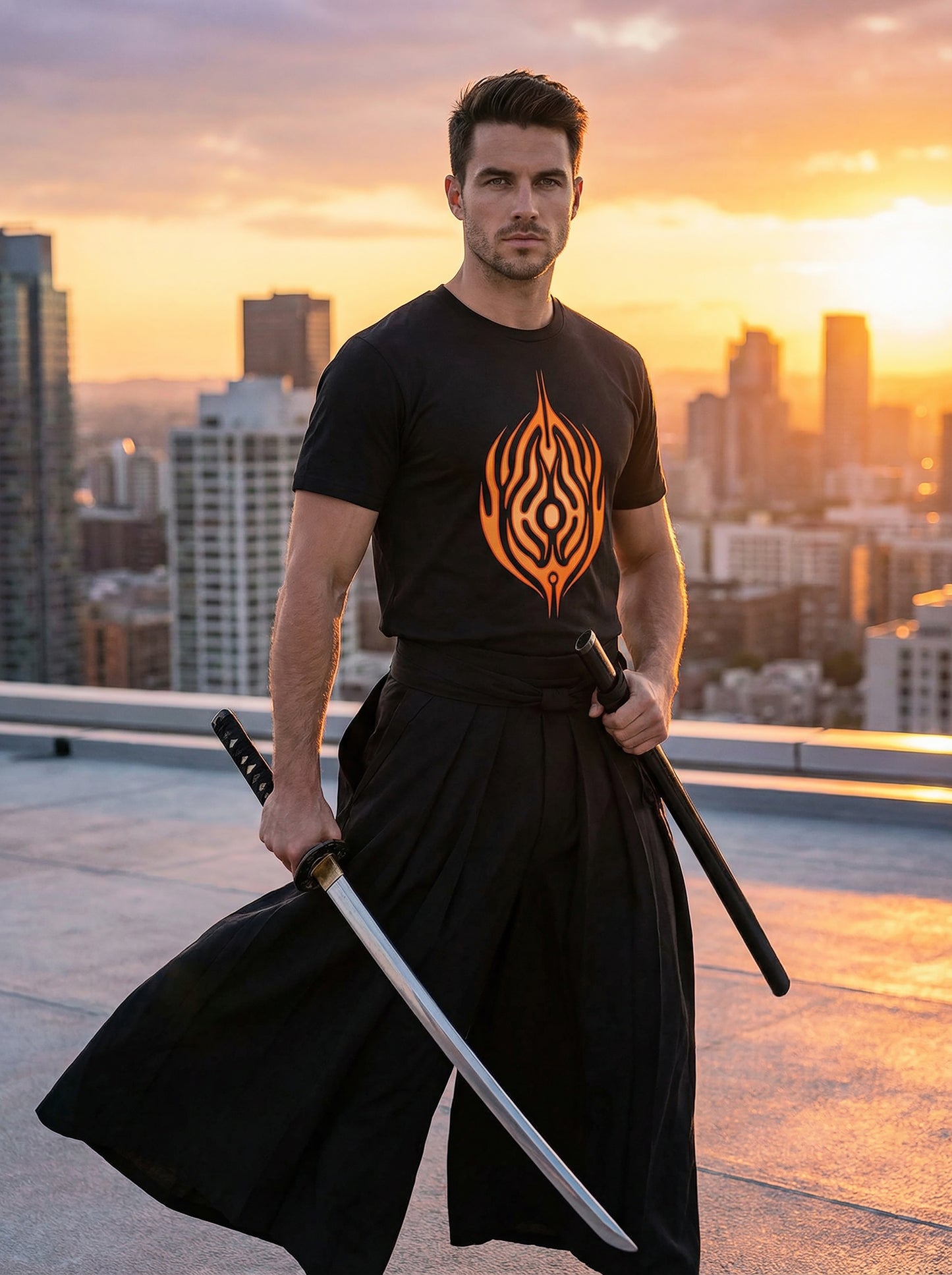 ORANGE // Akasha // T-Shirt