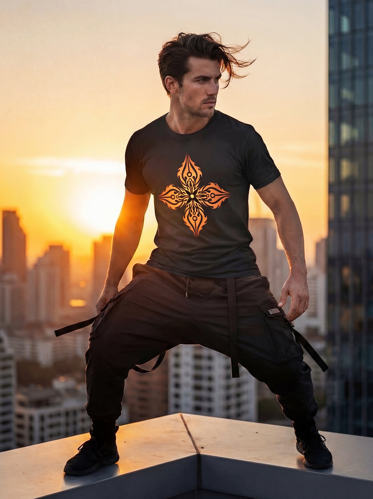 ORANGE // Mu Vajra  // T-Shirt