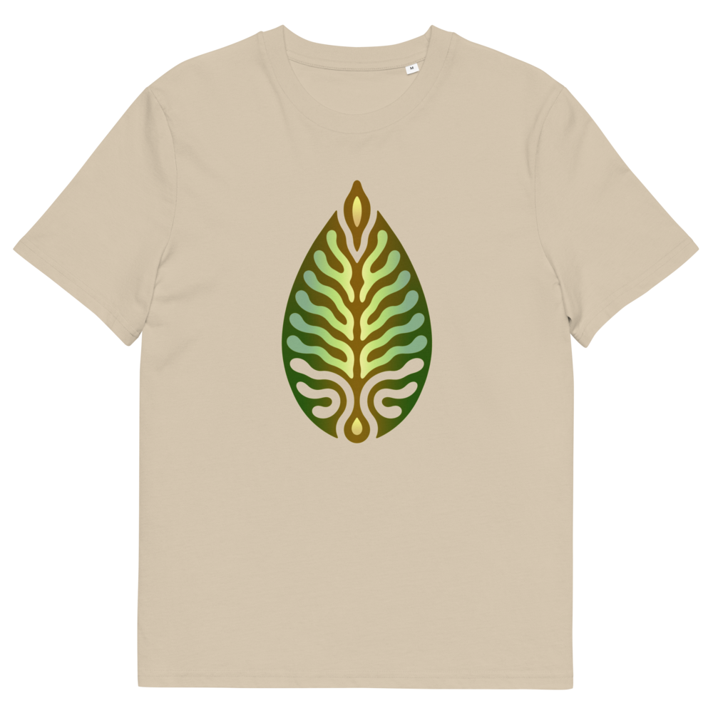 Chacruna Leaf // Unisex Organic Cotton T-Shirt