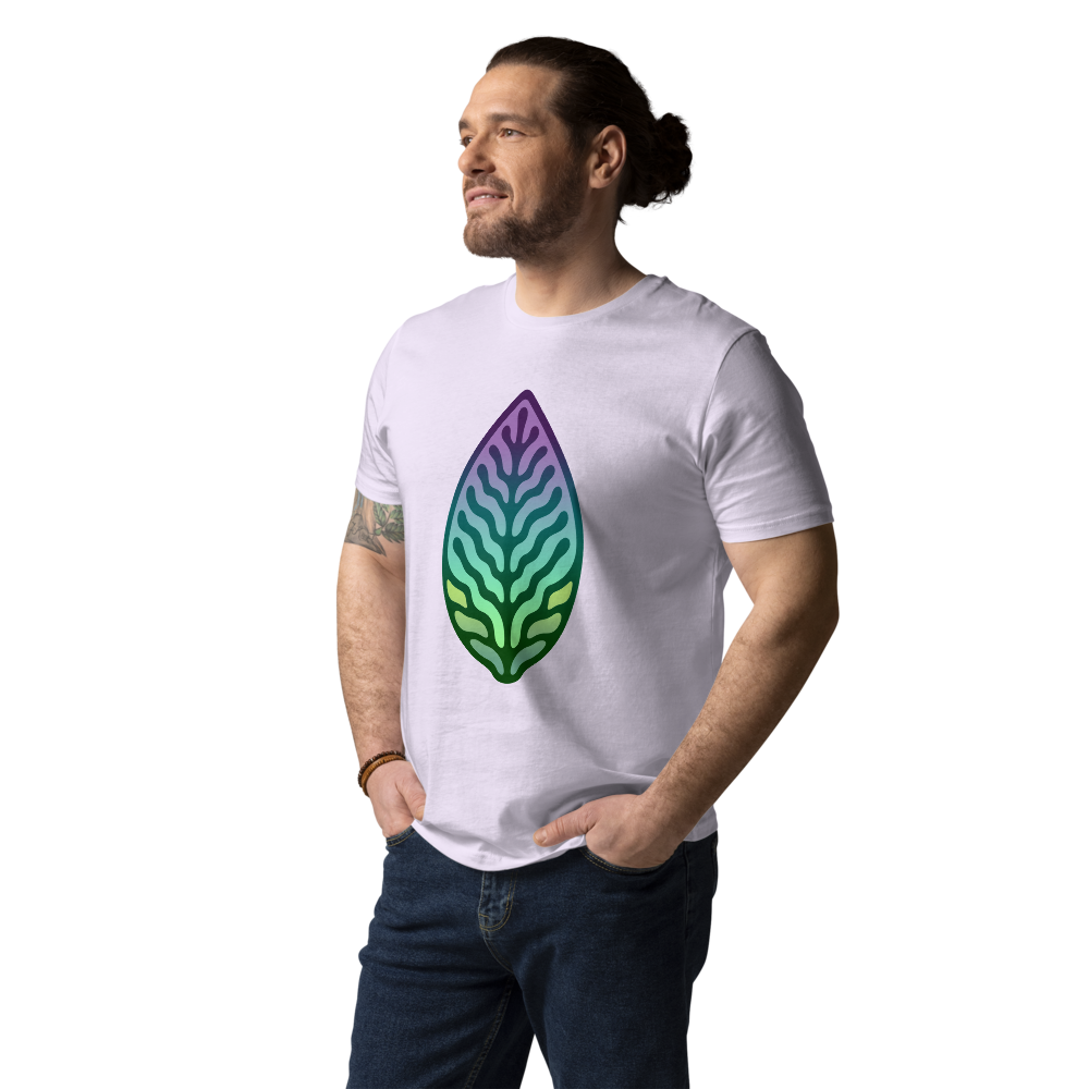 Leaf Glyph 2.0 // Unisex Organic Cotton T-Shirt