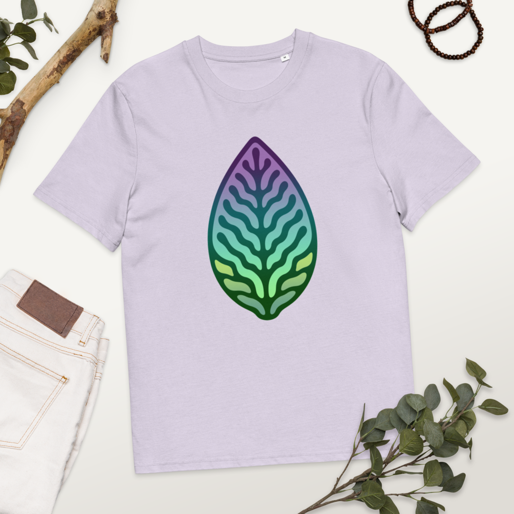 Leaf Glyph 2.0 // Unisex Organic Cotton T-Shirt