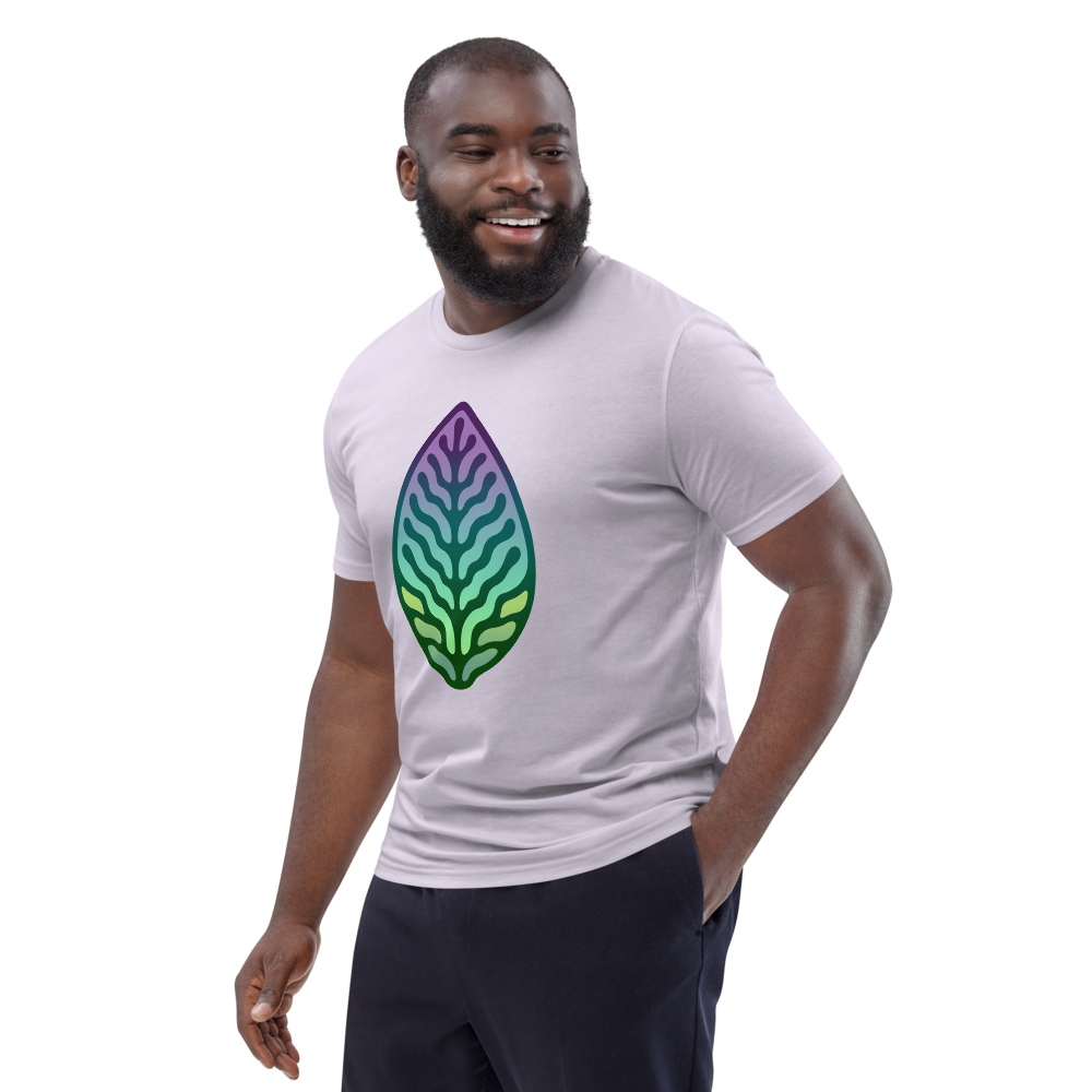 Leaf Glyph 2.0 // Unisex Organic Cotton T-Shirt